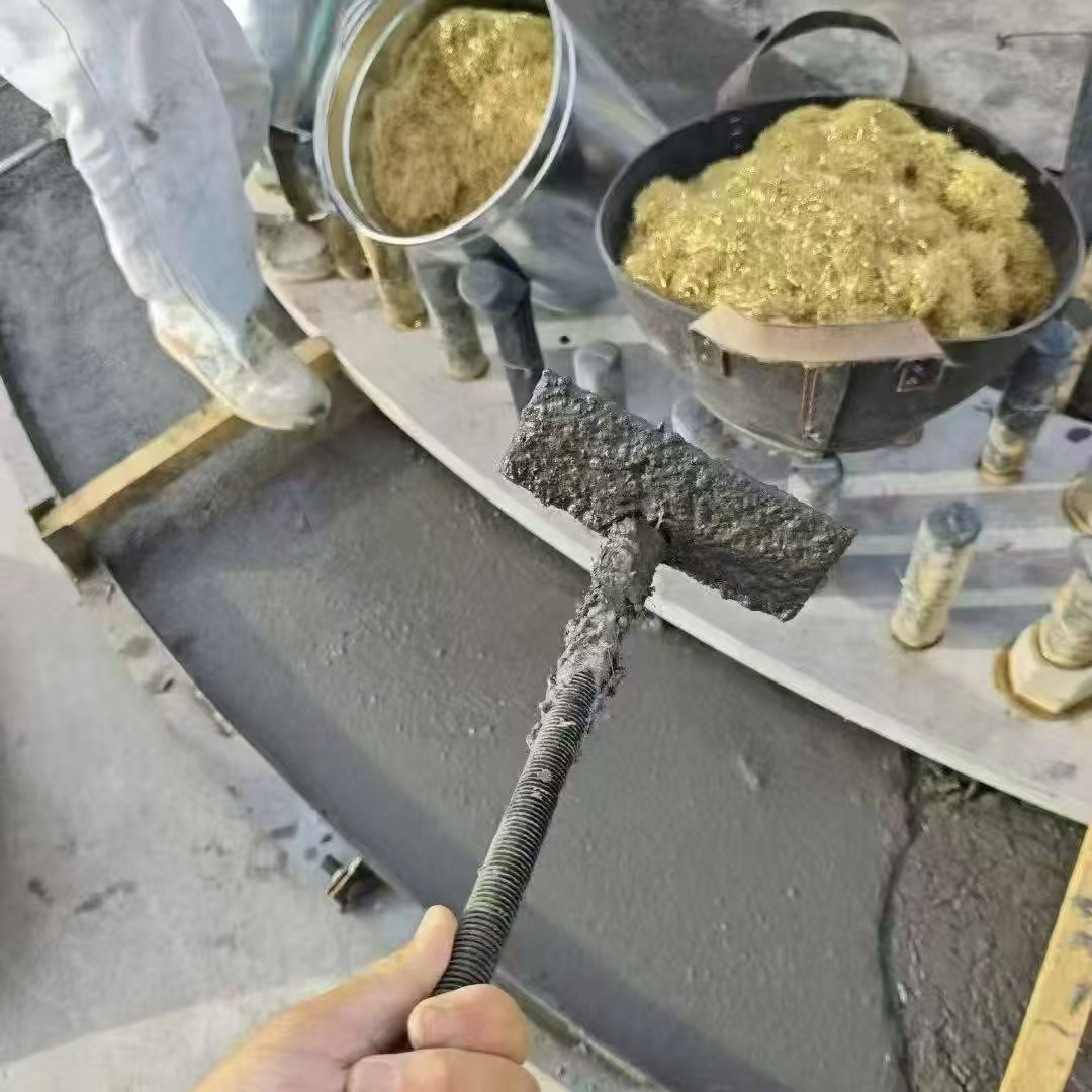 绥芬河C120钢纤维高强无收灌浆料 轧机压缩机汽轮机发电机锻压设备底座灌浆材料